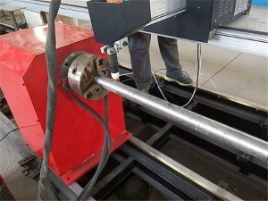 2018 نوع جديد المحمولة آلة قطع الأنابيب المعدنية البلازما ، CNC آلة قطع أنبوب معدني
