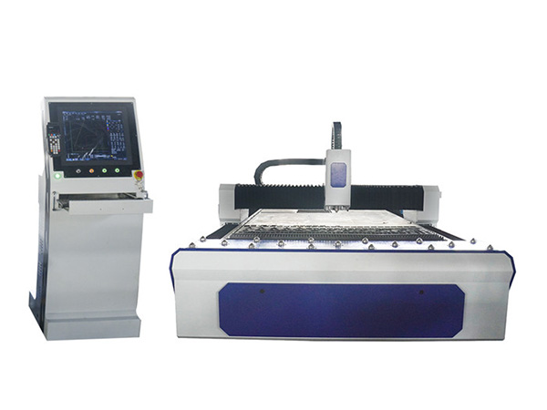Mesin Pemotong Laser Serat 500W 1000W 2000W Untuk Plat Baja dan Pipa