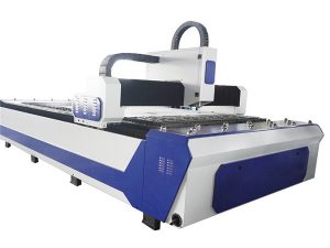 Mesin pemotong laser serat logam lembaran logam 500W 700W 1000W cnc