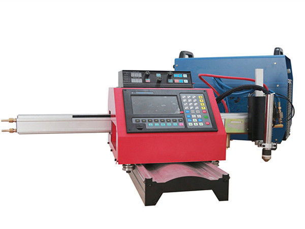 Ang Portable CNC Plasma Cutting Machine At Awtomatikong Pagputol ng Gas na Gamit ang Track ng Bakal