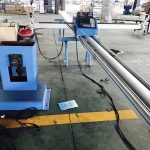 cnc pipe profiling at plate cutting machine 3 axis
